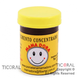 PIGMENTO CONCENTRADO P/PORCELANA FRIA MARRON CHOCOLATE X 15GR X 1